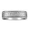 Titanium 7mm Hammer Milgrain Design Wedding Band (Size 11)