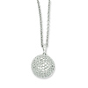 Elliot Skye Sterling Silver Micro Pave Cubic Zirconia Ball Charm Necklace