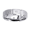 14K White Gold Diamond Wedding Band 0.40ct (Size 10.5)