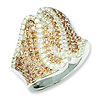 Elliot Skye Sterling Silver Fancy Micro Pave CZ Ring