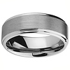 8mm Rounded Edge Cobalt Free Tungsten Carbide Comfort-fit Wedding Band