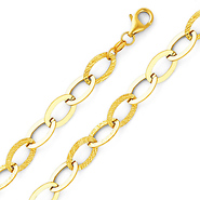 Fancy 14K Yellow Gold Bracelet