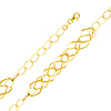 Light Fashion Link 14K Yellow Gold Bracelet