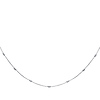 Designer Bead Women�s Link 14K White Gold Necklace