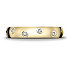 4mm Comfort Fit 14K Yellow Gold Eternity Ring (0.24ctw) (size 7.5)