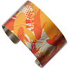 Tattooed Stell Swim Design Bangle Cuff Bracelet