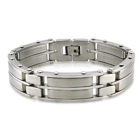 steel men's bracelets