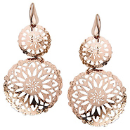 rose gold earrings