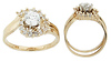 White CZ Wedding Ring
