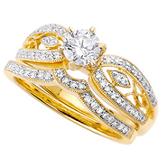 Wedding Ring Set : Image Property of GoldenMine