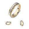 14K Two Tone Diamond Ring (0.28 tcw)