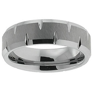 Texture Designer Tungsten Carbide Band