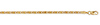 2.5mm 14K Gold Snail Chain