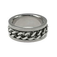 Stainless Steel Curb Link Designer Band