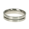 Matte Cut Out Stainless Steel Band