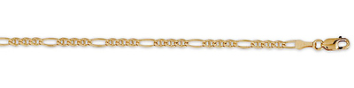 2.5mm 14K Gold Figamariner Chain