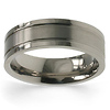 7mm Flat Titanium Band