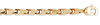 14k Yellow Gold Square Bullet Link Chain
