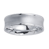 14k White Gold 7.0mm Wedding Band