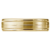 14k Yellow Gold Milgrain Designer Wedding Band