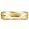 Textured Carved 14kt Yellow Gold Wedding Band