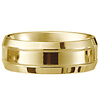 14k Yellow Gold Milgrain Designer Band