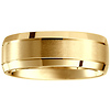 14k Polished and Satin Designer Band