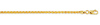 2mm 14K Gold Wheat Chain