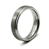 5mm Tungsten Textured and Polished Wedding Band