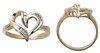 Diamond Heart Ring