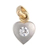 14k Yellow Gold Fancy Heart Pendant