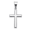 14k White Gold Cross