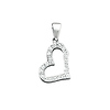 CZ Heart Charm