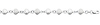 14k White Gold Charm Heart Bracelet