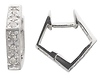 Diamond Square Earrings