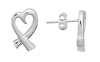 Silver Heart Earrings