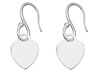 Silver Heart Earrings