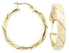 Candy Cane Hoop Earrings