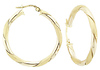 Candy Cane Hoop Earrings