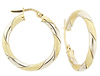 Candy Cane Hoop Earrings