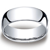 18k White Gold Benchmark 8mm Wedding Ring