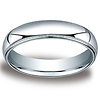 18k White Gold Benchmark 5mm Milgrain Wedding Ring