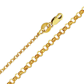 Rolo Gold Chain Necklace | GoldenMine
