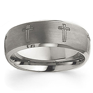 Christian Rings & Cross Wedding Bands | GoldenMine.com