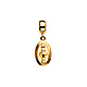 Mini Virgin Mary With Open Arms Charm Pendant in 14K Yellow Gold thumb 0