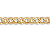 5mm 14K Yellow Gold Solid Men's Pave Concave Curb Cuban Link Chain Necklace 20-24in thumb 1