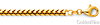 5mm 18K Yellow Gold Solid Men's Square Franco Chain Necklace 20-30in thumb 1