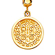 Mini Saint Benedict Pendant in 14K Yellow Gold thumb 1