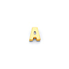 Mini Floating Uppercase Initial Pendant in 14K Yellow Gold thumb 0
