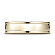6mm 14K Yellow Gold High Polish Benchmark Wedding Band thumb 1